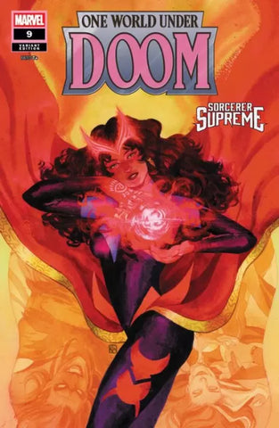 ONE WORLD UNDER DOOM #9 Scarlet Witch Spoiler Variant