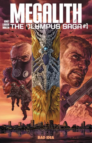 THE OLYMPUS SAGA: MEGALITH Lewis Larosa Cover