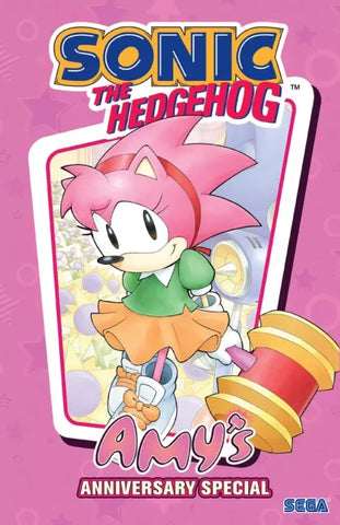 SONIC THE HEDGEHOG AMY'S ANNIVERSARY SPECIAL HARDCOVER 1st Print