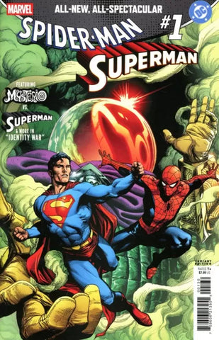 MARVEL / DC : SPIDER-MAN / SUPERMAN Gary Frank Variant