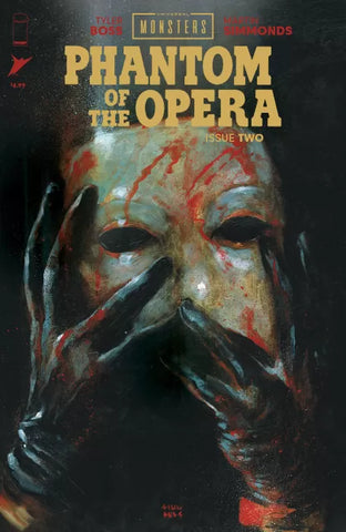 UNIVERSAL MONSTERS PHANTOM OF THE OPERA #2 Martin Simmonds Cover