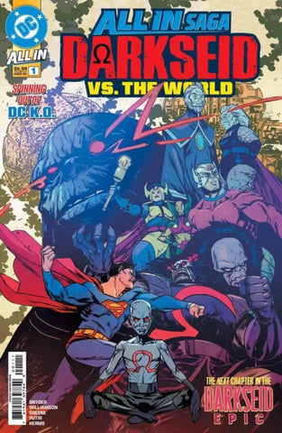 DC ALL-IN SAGA DARKSEID VS THE WORLD