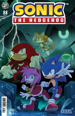 SONIC THE HEDGEHOG #88 Min Ho Kim Cover