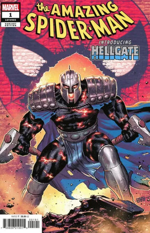 AMAZING SPIDER-MAN #1 CAFU Hellgate Variant