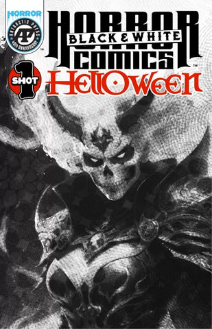 HORROR COMICS BLACK AND WHITE HELLOWEEN SPECIAL ONE-SHOT LUNAR EXCLUSIVE