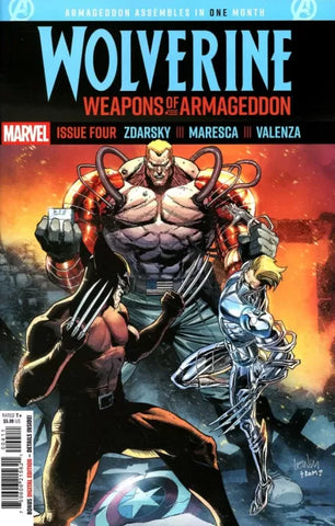 WOLVERINE: WEAPONS OF ARMAGEDDON #4 Leinil Yu Cover