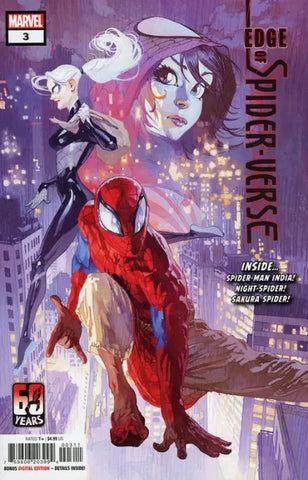 EDGE OF SPIDER-VERSE #3 Josemaria Casanovas Cover