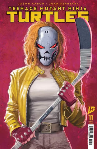 TEENAGE MUTANT NINJA TURTLES #11 APRIL O'NEIL AS CASEY Ferreyra Variant