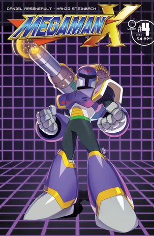 MEGAMAN X #4 Hanzo Steinbach Cover