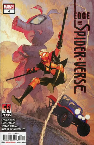 EDGE OF SPIDER-VERSE #4 Josemaria Casanovas Cover