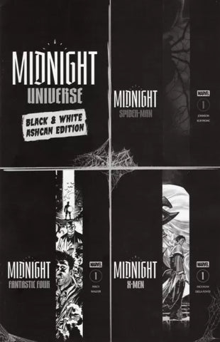 MIDNIGHT UNIVERSE Black and White Ashcan Edition