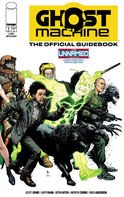 GHOST MACHINE: THE OFFICIAL GUIDEBOOK #1 Gary Frank Cover – The Comic ...