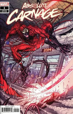 ABSOLUTE CARNAGE #1 Nick Bradshaw 1:50 Incentive Variant