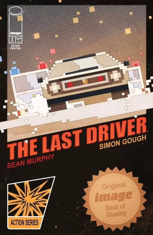 THE LAST DRIVER #2 Simon Gough 2nd Print Variant