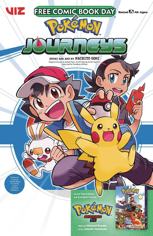 FCBD 2022 POKEMON JOURNEYS POKEMON ADVENTURES XY