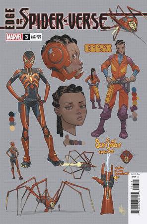 EDGE OF SPIDER-VERSE #3 1:10 Woods Design Variant