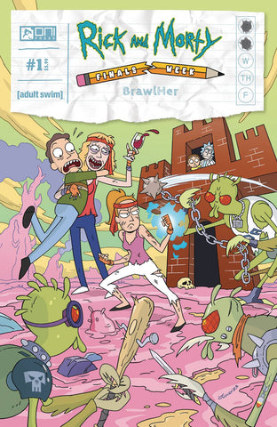 RICK AND MORTY PRESENTS FINALS WEEK BRAWLHER #1 Cover B