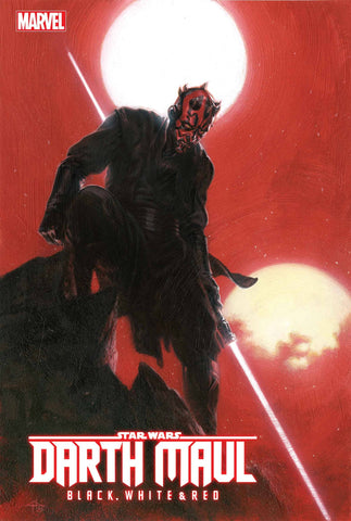 STAR WARS DARTH MAUL BLACK WHITE and RED #2 Dell'Otto Variant