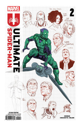 ULTIMATE SPIDER-MAN #2 2nd Print Variant