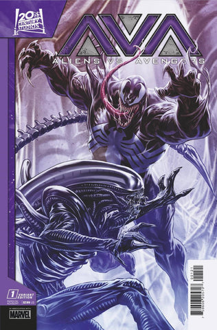 ALIENS VS AVENGERS #1 Brooks Variant