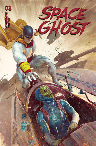 SPACE GHOST #3 Barends Variant