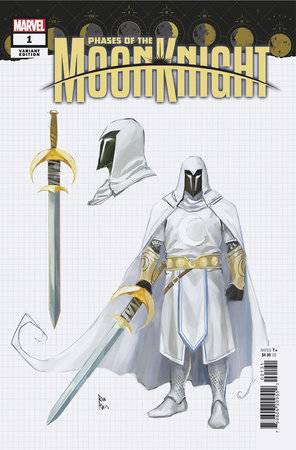 PHASES OF THE MOON KNIGHT #1 Reis Design Variant