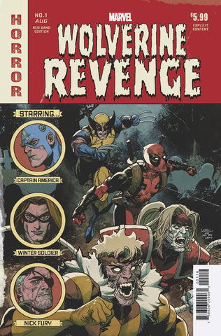 WOLVERINE REVENGE RED BAND #1 1:25 Variant (Polybagged)