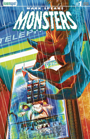 MARK SPEARS MONSTERS #1 3rd Print Telephone Line Variant