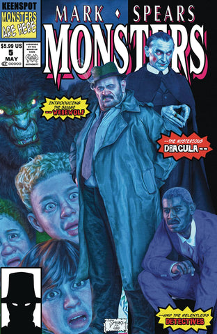 MARK SPEARS MONSTERS #5 Cover D New Mutants #98 Homage and Trading Card Variant