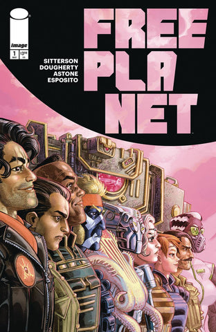 FREE PLANET #1 Cover A Dougherty Variant