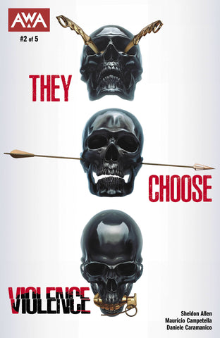 THEY CHOOSE VIOLENCE #2 Rahzzah Variant
