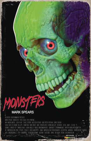 MARK SPEARS MONSTERS #1 5th Print 1:20 Evil Dead Homage
