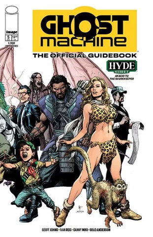 GHOST MACHINE: THE OFFICIAL GUIDEBOOK #5 Gary Frank Cover