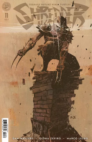 TEENAGE MUTANT NINJA TURTLES: SHREDDER #11 Ash Wood Variant
