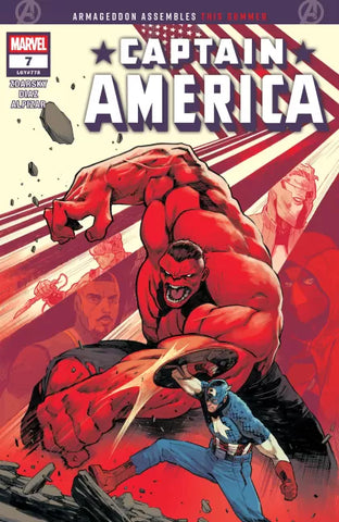 CAPTAIN AMERICA #7 (2025) Valerio Schiti Regular Cover