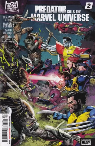 PREDATOR KILLS THE MARVEL UNIVERSE #2 Leinil Yu Variant