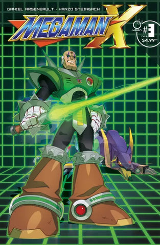 MEGAMAN X #3 Hanzo Steinbach Cover