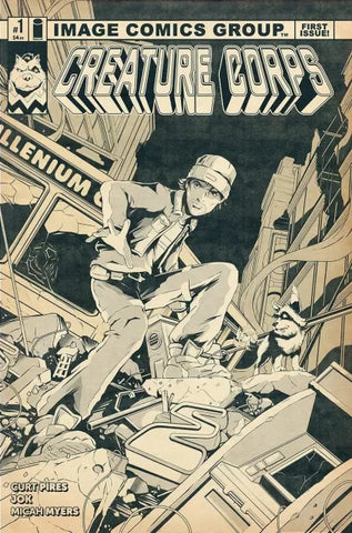CREATURE CORPS #1 Flops Ashcan Edition