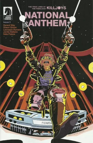 TRUE LIVES FABULOUS KILLJOYS NATIONAL ANTHEM #3 Andrew MacLean Variant