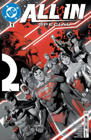 DC ALL IN SPECIAL #1 Sampere 2nd Print Variant