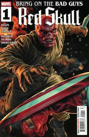 BRING ON THE BAD GUYS RED SKULL #1 Bermejo Variant