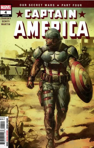 CAPTAIN AMERICA #4 (2025) Harvey Variant