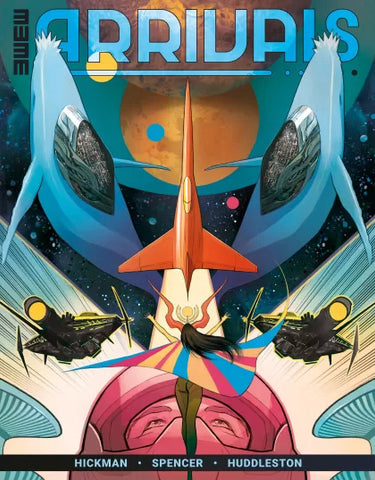 ARRIVALS #1 Mike Huddleston Cover