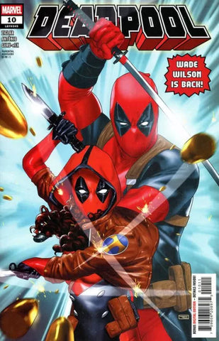 DEADPOOL #10 Taurin Clarke Cover