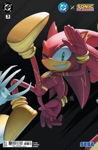 DC X SONIC THE HEDGEHOG #3 2nd Printing Min Ho Kim Variant