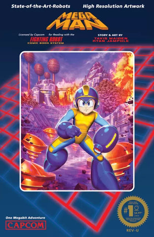 MEGA MAN GEAR MASTERS #1 Genzoman 1:5 Incentive Variant
