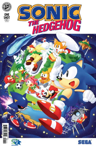 SONIC THE HEDGEHOG: 35th ANNIVERSARY SPECIAL Aaron Hammerstrom Cover B Variant