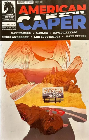 AMERICAN CAPER #1 PREVIEW ASHCAN