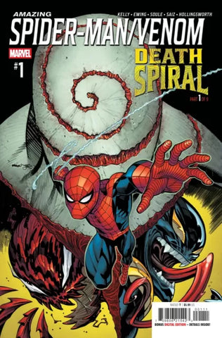 Amazing Spider-Man / Venom: Death Spiral #1 Ed McGuinness Cover