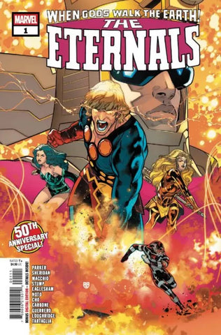ETERNALS 50TH ANNIVERSARY SPECIAL R.B. Silva Cover